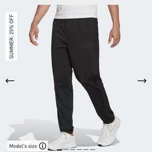 ADIDAS TAPERED TRACK PANTS
